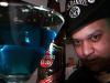 me,myself and my cocktail - picture from my flair practice room.