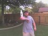 Messing around - I was messing around in my backyard and my bro snapped this pic