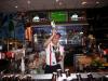 Free pouring - This is one of my memorable picture at TGI Fridays during my training