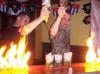Havana Club Event, Moeskroen, South-Belgium - Just one of our regular show events on the Havana tour but with a little heat on making the Mojito's...