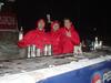 Boris,Jose and Svetlio - Flair tempreture is 20F.We had a lot of Vodka Sobieski to keep us warm enought for the ski season openiing :) www.flairforever.com