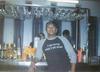 just chilling - at  bar
