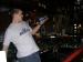 Warming up for my shift - Adam taking photos for a business Promotion......