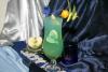 SKYY Blue Lagoon - This cocktail is my favorit. Made from SKYY Vodka- green apple syrup, green apple juice, blue curacao, lime.